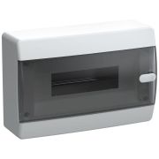 Корпус ЩРН-П-12 UNION Compact IP41 черн. прозр. дверь пластик. IEK UIC-KP12-N-12-41-K01