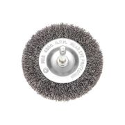 Щетка дисковая для дрели витая стальная проволока 75мм Kranz KR-91-1245