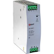 Блок питания на DIN-рейку 120Вт Uвх ~ 220В AC Uвых - 12В DC постоянного тока EKF DR-E-120W-12