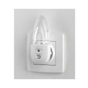 Светильник NN-619-LS-W ночник «Пузырьки» от сети с сенсором бел. ЭРА Б0019103