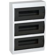 Корпус навесной ЩРН-Пк-45 Krepta 3 IP41 пластик. бел. IEK MKP12-N-04-45-41