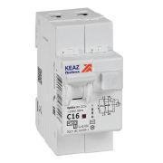 Выключатель автоматический дифференциального тока 2п C 16А 30мА тип AC 4.5кА OptiDin D63-22C16-AC-У3 с защитой от сверхтоков КЭАЗ 328098