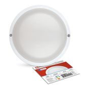 Светильник светодиодный СПП МД-1065-КРУГ 10Вт 6500К IP65 900лм 140мм герметичный с микроволновым датчиком IN HOME 4690612044095